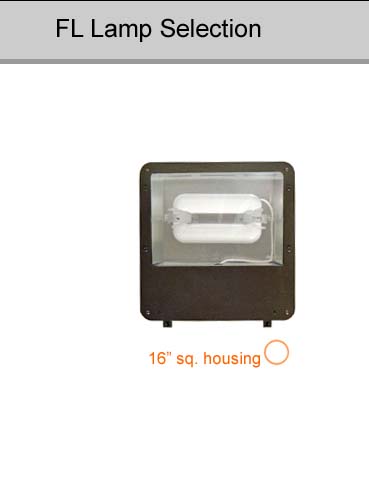 16 inch square F L selection